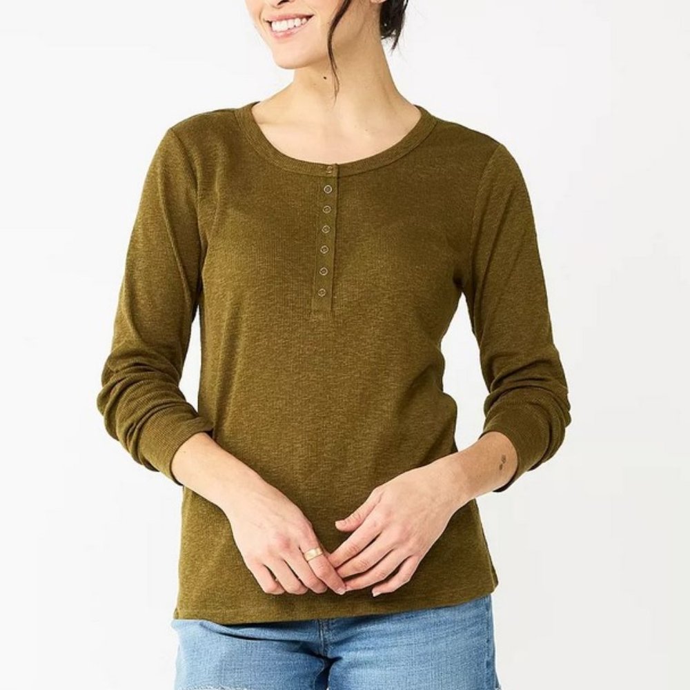 Sonoma Henley Top 4X